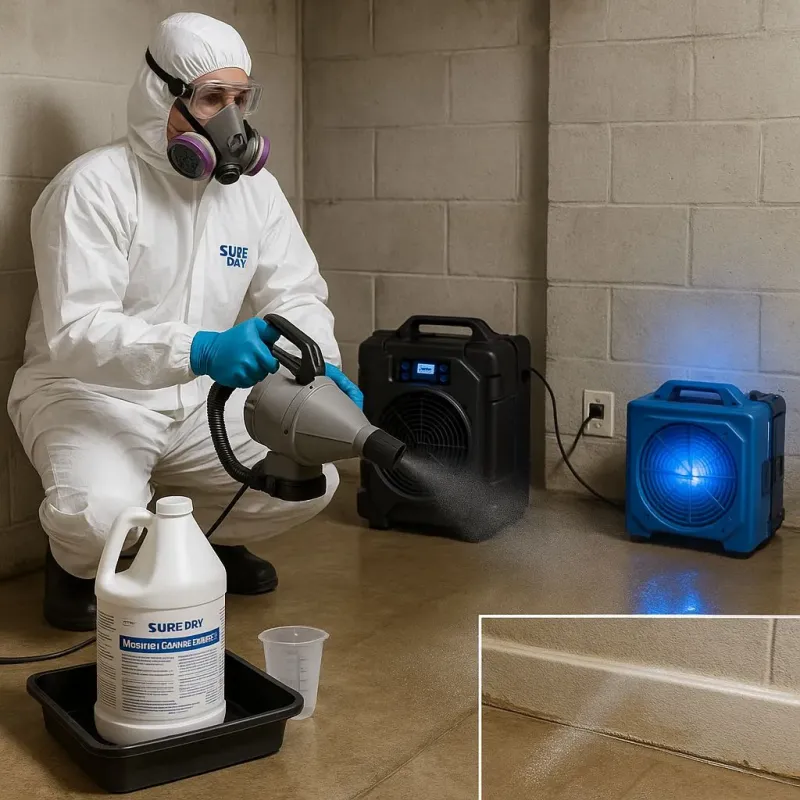 Sanitization and Odor Removal process in Petersburg, VA