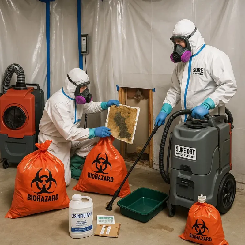 Contaminated Water Handling Protocols process in Petersburg, VA