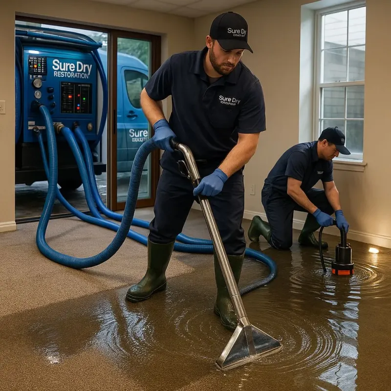 Water Extraction and Removal process in Petersburg, VA